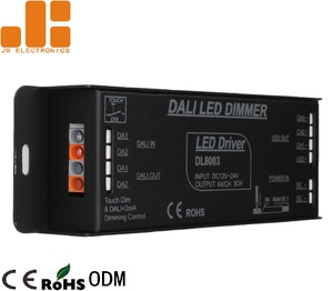 Chất Lượng Cao DC12-24V Điện Áp Không Đổi 4Ax3CH RGB Đèn DALI Dimming Driver DL8003 - Product Image 4
