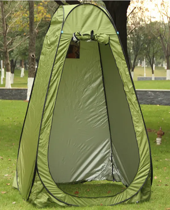 + Tente de douche de Camping Pop-up, portable, de confidentialité, pour la plage et le camping