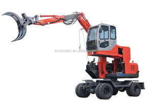 Excavadora de ruedas para agarrar <span class=keywords><strong>caña</strong></span> de azúcar piedra entrar lidiar cargadora - Product Image 6