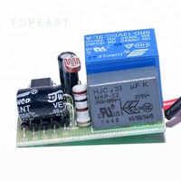 Sensor de Luz Fotoeléctrico Ajustable para Control de Luz Diurna, Interruptor de Fotocélula de 12V 24V 110V 220V 10A
