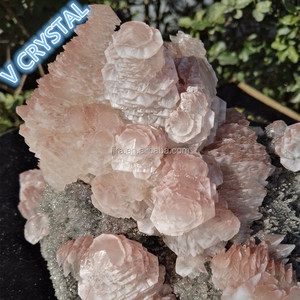 Rosa naturale Del Cristallo Di Quarzo Cluster Commercio All'ingrosso Rosa Calcite Pietra Campioni di <span class=keywords><strong>Minerali</strong></span> - Product Image 4
