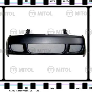 Untuk Bumper Depan VW Golf IV (R32 Look) dengan Alu. Kit Jaring Mobil