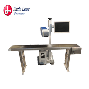 Giá rẻ nhất 20 w 30 w 50 w kim loại chai mũ sợi <span class=keywords><strong>laser</strong></span> máy đánh dấu cho ngày logo mã qr - Product Image 1