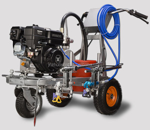 مستقيم خط صنع البلاستيك مضمار السباق البلاستيك المسار ماكينة وضع علامات على الطريق مقدمة - Product Image 2