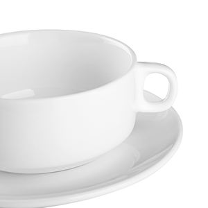 Hosen Deux Huit Céramique Design Élégant Bol Soupe Assiette Creuse En <span class=keywords><strong>Porcelaine</strong></span> # - Product Image 1
