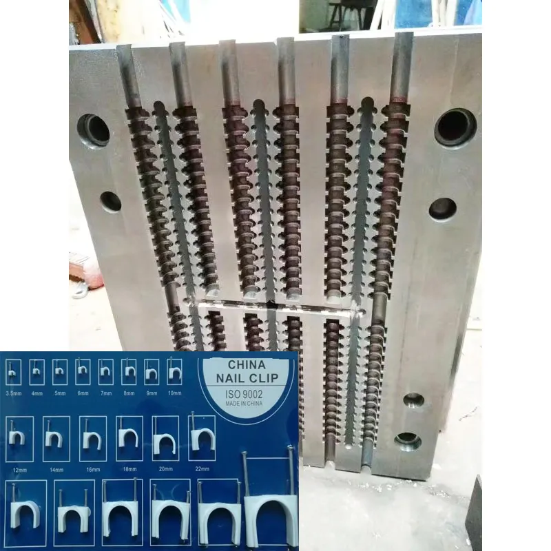 plastic cable clip injection mold