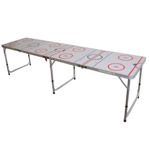 Tùy chỉnh nhôm bia <span class=keywords><strong>Pong</strong></span> bảng 8ft xách tay gấp bên trò chơi giải đấu Kích thước - Product Image 2