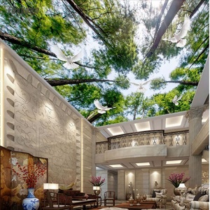 Pellicola per Controsoffitto 3D di Alta Qualità, Nuovo <span class=keywords><strong>Design</strong></span> Pop per Decorazione Soffitto Soggiorno - Product Image 3