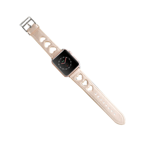 Doux montre smart <span class=keywords><strong>watch</strong></span> bande femmes en <span class=keywords><strong>cuir</strong></span> <span class=keywords><strong>bracelet</strong></span> pour <span class=keywords><strong>apple</strong></span> - Product Image 4