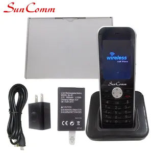 Peer To Peer Call (P2P) WIFI Telepon VoIP SC-9068-WP 1 SIP Ketentuan Otomatis dan Firmware Over-The-Air (FOTA)