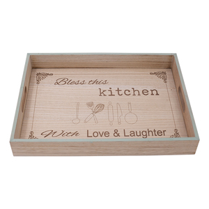 Mode MDF holz abendessen platte gedruckt tablett - Product Image 5