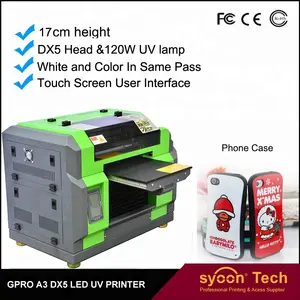 Stampante UV DTG Syoon A3 a 8 colori con testina DX5 per apparecchiature per piccole imprese