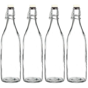 Sữa chai thủy tinh 1000 <span class=keywords><strong>ml</strong></span> giara màu kính <span class=keywords><strong>Swing</strong></span> <span class=keywords><strong>Top</strong></span> chai 1L lật <span class=keywords><strong>Top</strong></span> chai - Product Image 6