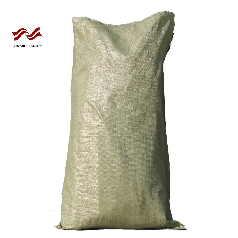 cheap price woven polypropylene agricultural recycled pp material bags 50kg woven for rubbish building waste stone garbage