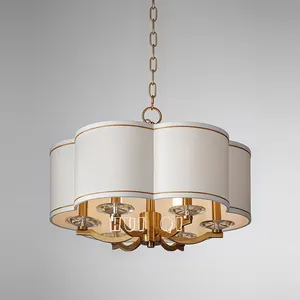 326-4China manufacturer hanging lighting design classic decoration curved chandelier
