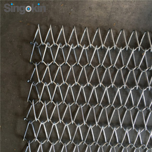 Thực Phẩm Cấp 304 316 310 Thép Không Gỉ Chuỗi Liên Kết Xoắn Ốc Dây Lưới Băng Tải - Product Image 5