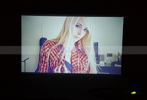 Max 200 Inch Màn Hình 1000 <span class=keywords><strong>Lumen</strong></span> 20 K giờ cuộc sống LED Nhỏ Chiếu Xách Tay - Product Image 2