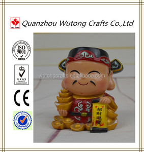 De China tradición resina dios la riqueza estatuilla - Product Image 2