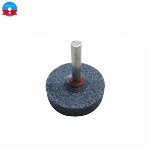 Cono truncado forma marrón alúmina piedra de la cabeza - Product Image 3