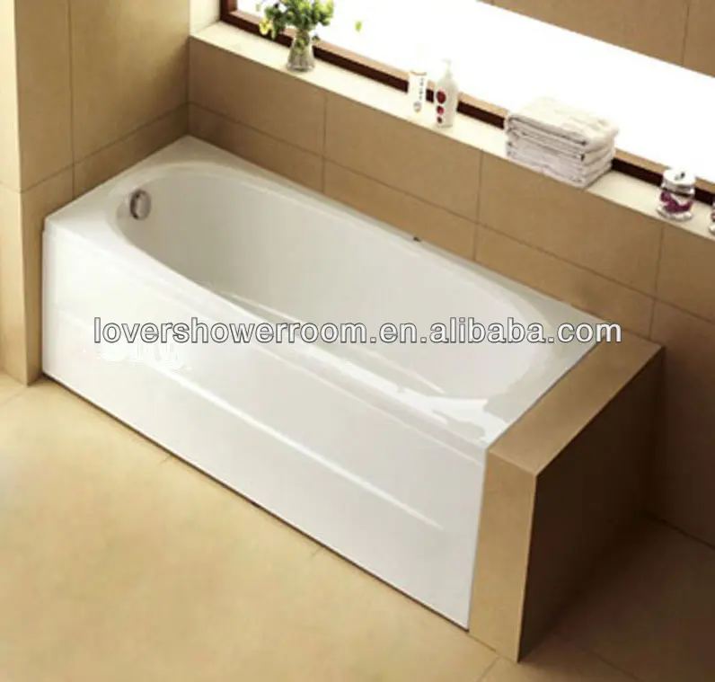 Lover Bath Factory Cheap Simple Bathtub With Small Size For Hotel