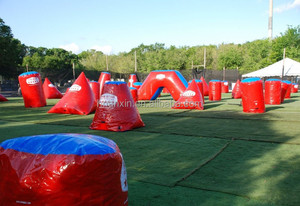 Campo de Speedball Inflable Personalizado para Exteriores, Búnkeres de Paintball Inflables Sup Air - Product Image 2