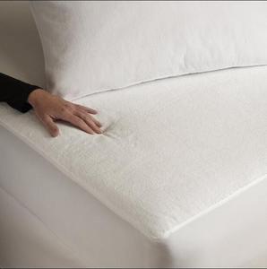 <span class=keywords><strong>Housse</strong></span> <span class=keywords><strong>de</strong></span> matelas imperméable et respirante en tissu éponge 220 GSM, 80% coton, 20% polyester, <span class=keywords><strong>anti</strong></span>-bactérienne, <span class=keywords><strong>anti</strong></span>-acariens, <span class=keywords><strong>anti</strong></span>-punaises <span class=keywords><strong>de</strong></span> <span class=keywords><strong>lit</strong></span> - Product Image 2