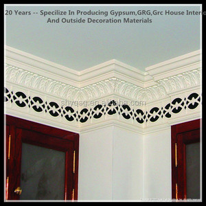 Decorazione di interni Lampadario Supporto Soffitto di Gesso Medalion Pannello Quadrato - Product Image 6
