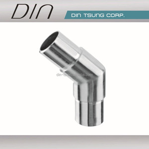 Conector de Tubo de Acero Inoxidable de 90 Grados para Barandillas de Escaleras, Diseño Industrial, Resistente a la Corrosión - Product Image 2