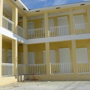 Tự động an ninh bão và lửa xếp con lăn cửa sổ màn trập nhôm sơn tĩnh điện hiện đại hợp kim nhôm biệt thự hoàn thành - Product Image 1