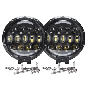 7 Zoll 105W LED-Scheinwerfer Fernlicht LED-Arbeits licht mit DRL-Standlicht Für LKW SUV ATV 4WD Construction Camping