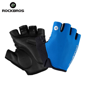 <span class=keywords><strong>Gants</strong></span> de sport ROCKBROS en gros pour vélo, respirants, demi-doigts, avec gel antichoc pour la course et le VTT - Product Image 2