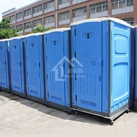 Toilettes mobiles portables en fibre de verre avec conteneur en acier pour une utilisation en extérieur dans l'hôpital de l'atelier de la maison de bureau