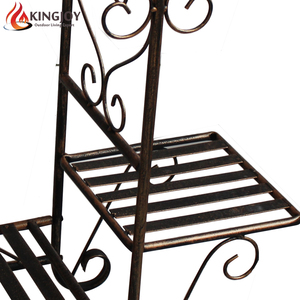 De acero de Metal titular para jardín de 4 niveles - Product Image 5