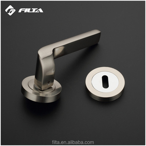 Americano estilo cuadrado de níquel hardware manijas de la puerta - Product Image 3