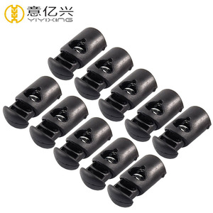 High Quality Single and Double Holes Plastic Cord Lock <strong>Stopper</strong> for Garment - Product Image 2