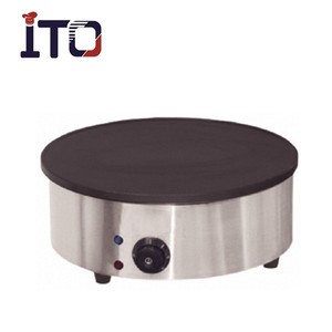 SH-CM400 Une Tête Ronde en Fonte <span class=keywords><strong>à</strong></span> Base Commerciale <span class=keywords><strong>Crêpière</strong></span> Électrique Faisant La Machine <span class=keywords><strong>À</strong></span> Vendre - Product Image 1