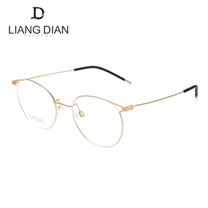 Nuovo stile di buona qualità <span class=keywords><strong>occhiali</strong></span> <span class=keywords><strong>da</strong></span> <span class=keywords><strong>vista</strong></span> in metallo montatura rotonda, montature ottiche personalizzate fatte a mano - Product Image 1