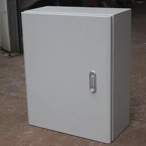 Sheet metal electrical panel box enclosure