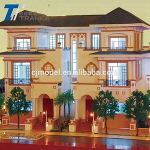 Modèle d'<span class=keywords><strong>architecture</strong></span> de villa moderne en plastique ABS pour une présentation de haute qualité - Product Image 4