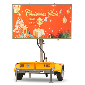 Opt19 Kleurrijke Vms Draagbare Variabele Zonne-Energie Reclame Full Color Vms Trailer - Product Image 1