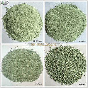 Zeolita Natural (Clinoptilolita) Mineral Granulado SiO2 Alto <span class=keywords><strong>CEC</strong></span> 180-186meq/100g para Agricultura y Césped - Product Image 6