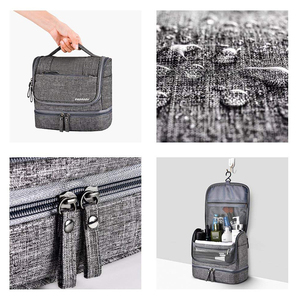 Wholesale Custom logo Polyester Waterproof <strong>Travel</strong> <strong>Wash</strong> <strong>Bag</strong> Men <strong>Women</strong> Cosmetic Toiletry <strong>Bag</strong> - Product Image 5