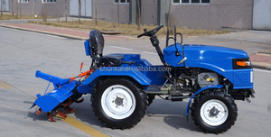 20hp tractor de granja pequeña granja traktor mini tractor con timón y arado PTO - Product Image 4