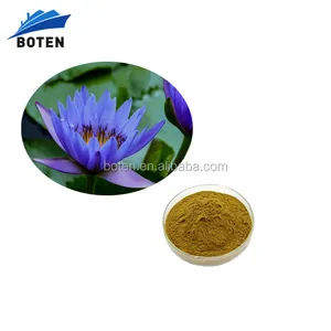 Blauwe lotus extract 5:1 10:1 20:1 en 2%-98% Nuciferine