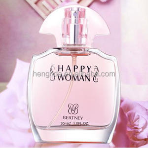 Flacon de parfum de luxe pour femmes, pulvérisateur avec capuchon en aluminium argenté, beige, rose, 30ml - Product Image 2