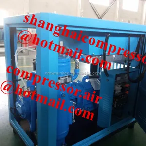5- 75 KW Standard Oil-Injected Screw Air Compressor/0.7 - 16 m3/min belt driven screw air compressor