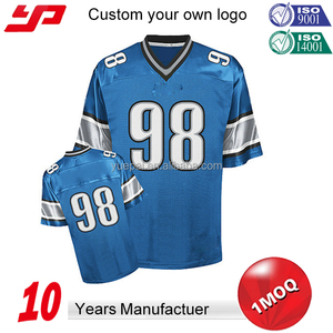 Großhandel billig nationalmannschaft neuesten designs jugend sublimiert benutzerdefinierte amerikanischer fußball jersey - Product Image 6