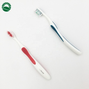 ガムマッサージャー付きの大きなハンドル成長した人々の歯ブラシ - Product Image 3