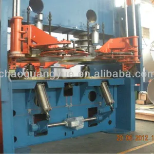 China Supplier B type double-mould tyre shaping and curing press/tyre vulcanizer