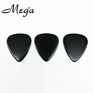 Black Celluloid Guitar Picks Plastic Good Quality Popular Usage Pure Solid Guitar Pick Making Machine 60 Pcs Guitar Picks 500pcs